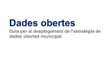 Portada de la guía para el despliegue de la estrategia de datos abiertos municipales