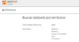 Captura del portal Ibestat