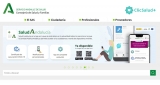 Captura de la web del Servicio Andaluz de Salud