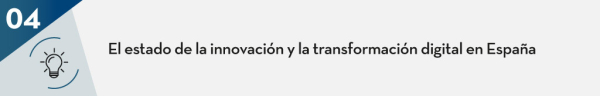 El estado de la innovación y la transformación digital en España