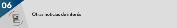 Otras noticias de interés:
