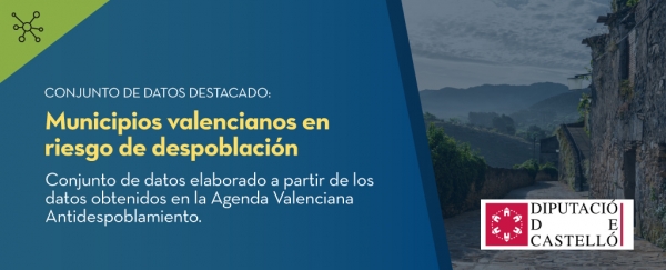 Municipios valencianos en riesgo de despoblación