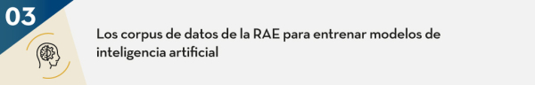 Los corpus de datos de la RAE para entrenar modelos de inteligencia artificial