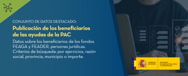 Publicación de los beneficiarios de las ayudas de la PAC