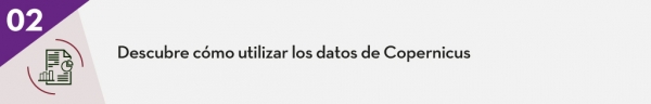 2. Descubre cómo utilizar los datos de Copermicus