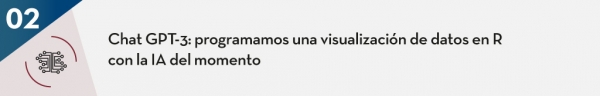 Chat GPT-3: programamos una visualización de datos en R con la IA del momento