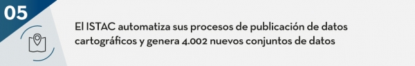 El ISTAC automatiza sus procesos de publicación de datos cartográficos y genera 4.002 nuevos conjuntos de datos