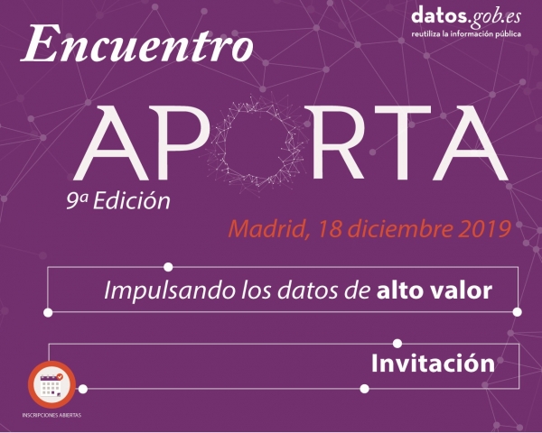 Invitación Encuentro Aporta 2019