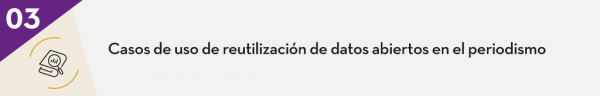 3. Casos de uso de reutilización de datos abiertos en el periodismo