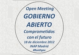 Open Meeting Gobierno Abierto INAP