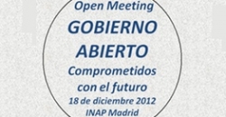 Open Meeting Gobierno Abierto INAP