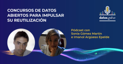 Concursos de datos para impulsar la reutilización. Un pódcas con Sonia Gómez Martín y  Imanol Argüeso Epelde.