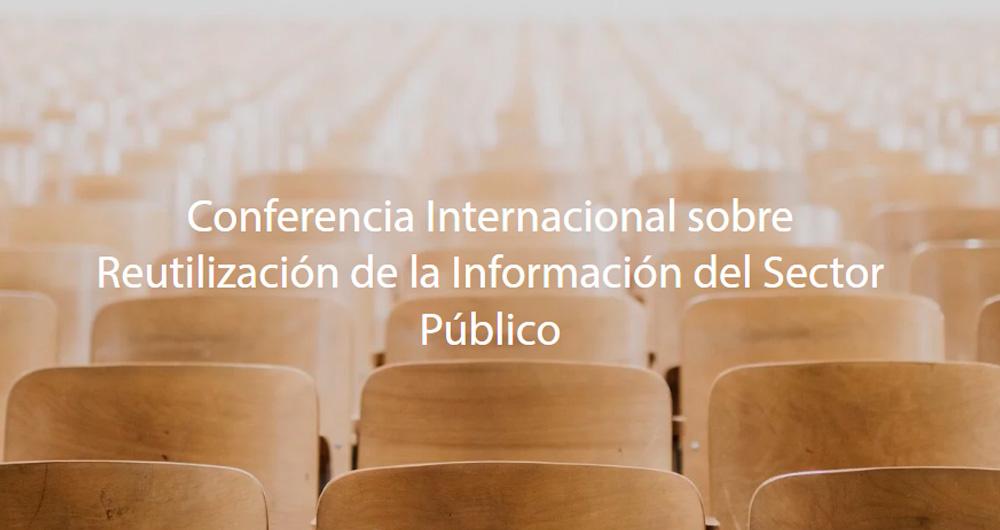 Cartel Conferencia Internacional sobre Reutilización de la Información del Sector Público