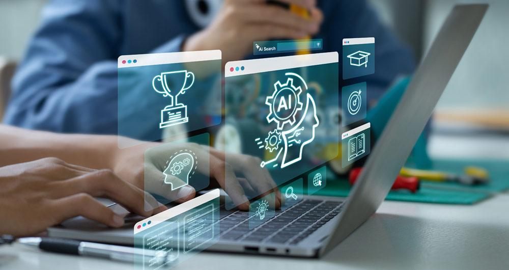 Ordenador con iconos