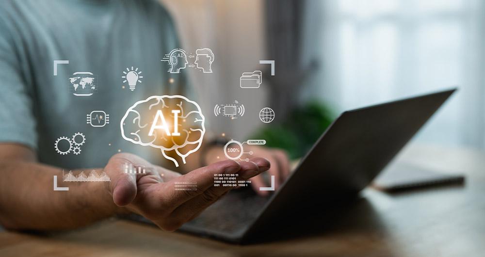 Ordenador con iconos