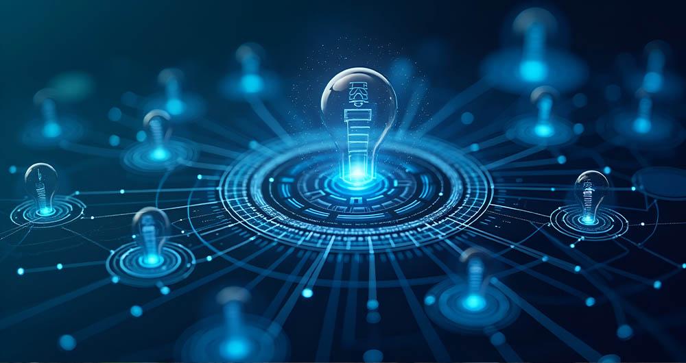 Bombillas con iconos