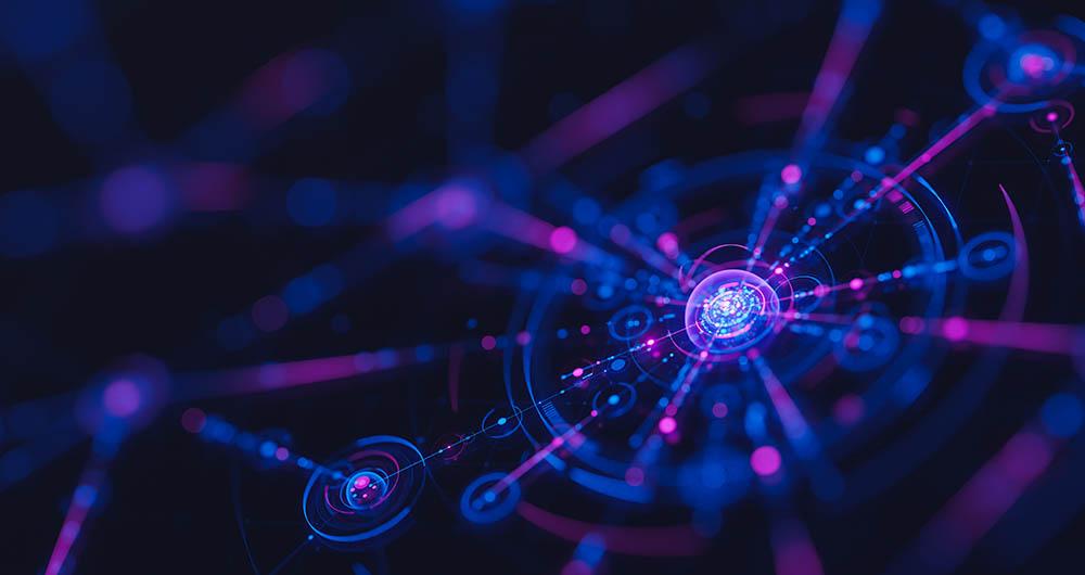 Foto de stock que representa conexiones