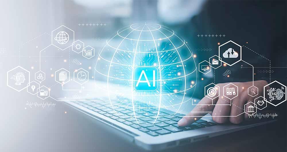 Stock photo depicting AI