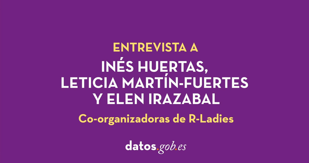 Captura de la entrevista a R-Ladies