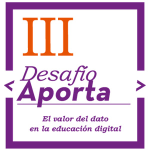 Logo III Desafío Aporta: El valor del Dato en la Educación Digital